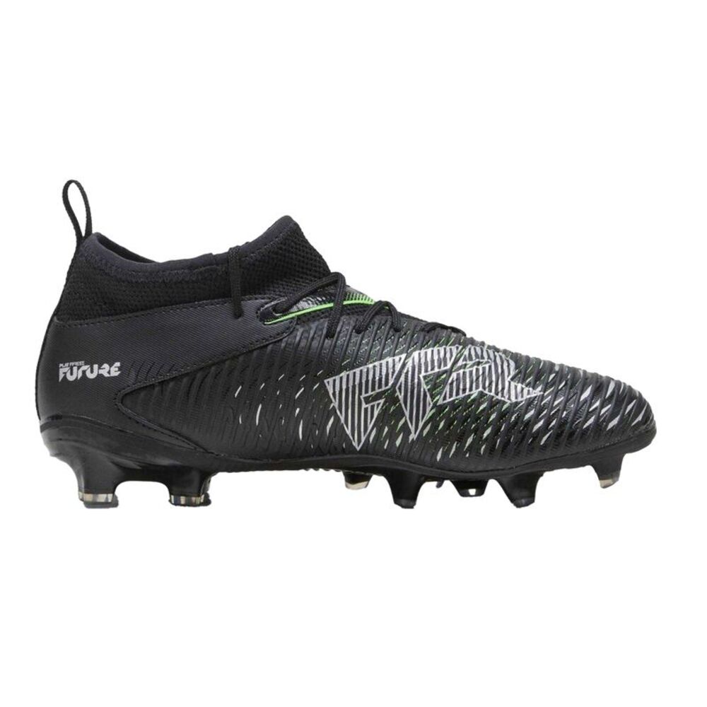 Puma Childrens/Kids Future 8 Match Artificial Ground Football Boots / Black/Gree